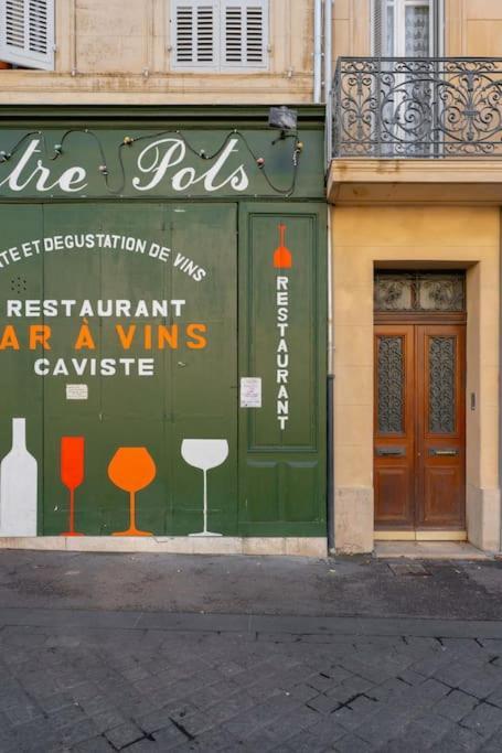 Superbe Appart, Central, Petit Balcon & Vue Place Marsiglia Esterno foto