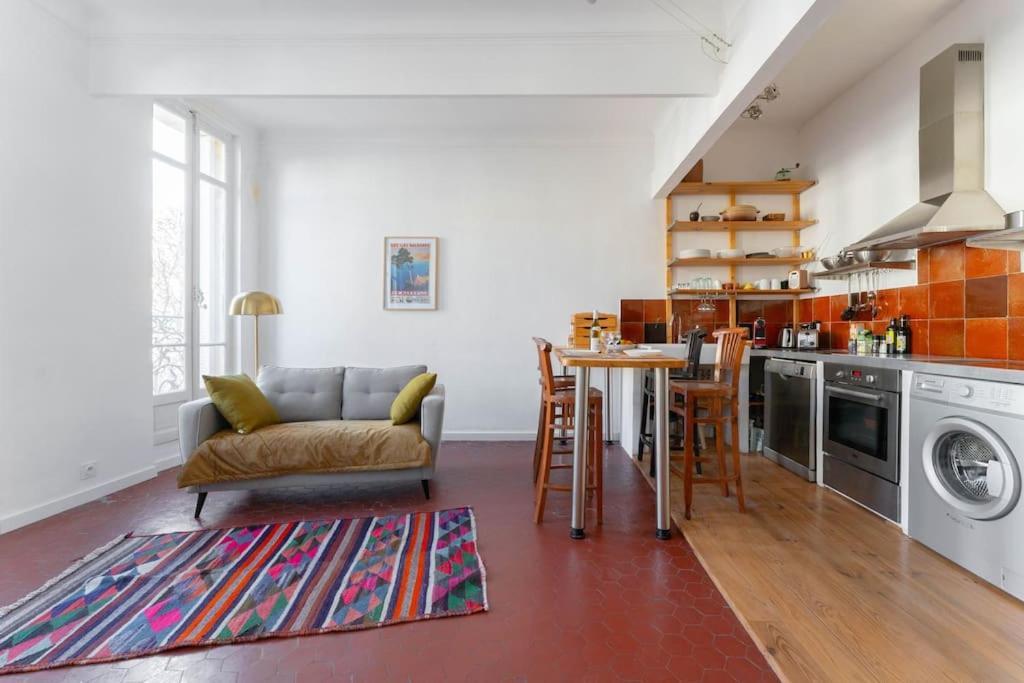 Superbe Appart, Central, Petit Balcon & Vue Place Marsiglia Esterno foto